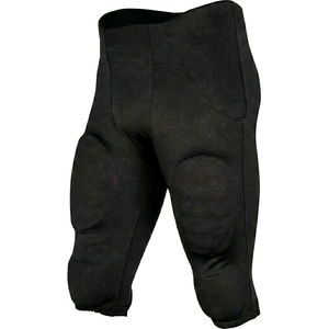 Pantalones de Compresión Acolchados para Fútbol Americano, Personalizados para Adultos, Transpirables, con Siete Almohadillas Protectoras, 100% Algodón - Product Image 1