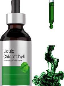 Complément alimentaire liquide de chlorophylle, saveur menthe poivrée naturelle, 59 ml, extrait d'herbes antioxydant - Product Image 2