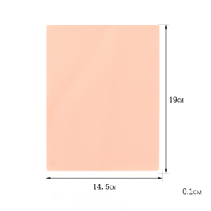 แผ่นซิลิโคนฝึกสักลาย OEM หนา 1 มม. สำหรับฝึกสักถาวรและฝึกแต่งหน้าถาวร - Product Image 2