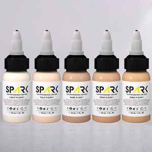 5เฉดสีสำหรับมืออาชีพชุดโทนสีผิวตามสหภาพยุโรปสำหรับการ<span class=keywords><strong>สัก</strong></span>และศิลปะบนเรือนร่างที่สมจริง - Product Image 2