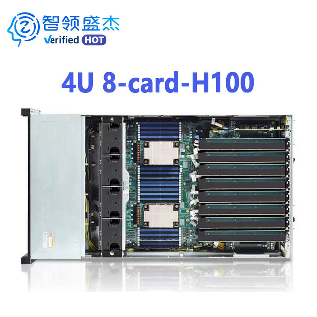 TTY TG658V3 4U Rackmount AI Server 8 GPU Support Dual Intel Xeon Scalable Processors for Large Model Computing