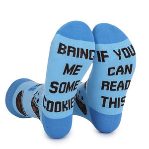Divertida novedad si puedes leer esto, <span class=keywords><strong>tráeme</strong></span> algunos calcetines de comida para mujeres y hombres - Product Image 3