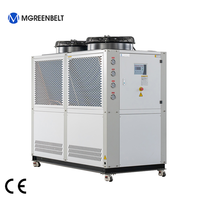 Refroidisseur d'eau refroidi à l'air 10HP/12HP/15HP/20HP pour équipement de dépôt de couche mince
