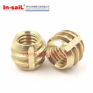 Inserts de filetage prix économique Inserts filetés à bride externe pour vis autotaraudeuse en métal pour plastique - Product Image 4