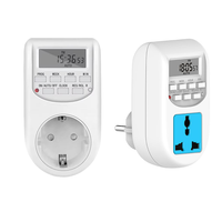 Temporizador Semanal Digital Programable SIXWGH, Enchufe con Temporizador de Ciclo Repetitivo de Encendido/Apagado, Pantalla LCD para Luces y Electrodomésticos