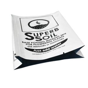 Bolsas de plástico transpirables con logotipo personalizado, embalaje de fertilizante de suelo para jardín - Product Image 5