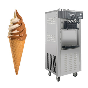 Machine à crème glacée commerciale pour café, 20L-28L/H, machine à crème glacée molle, machine à faire de la crème glacée molle à domicile - Product Image 4