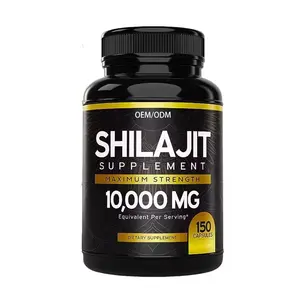 Capsules d'extrait Supplément riche en oligo-éléments pour le soutien immunitaire Capsule de Shilajit à l'acide fulvique 40%