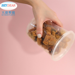 Pp Plastic Food Deli Containers With Lid