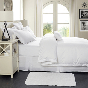 Fournitures de linge d'hôtel, <span class=keywords><strong>achat</strong></span> en gros, tissu 100% coton, T250 T300, literie d'hôtel blanche - Product Image 6