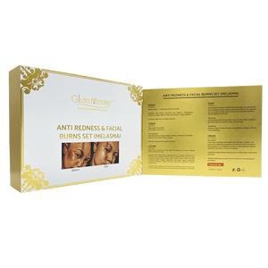 Özel etiket Anti kızarıklık ve yüz yanıkları seti vitamin C aydınlatma cilt seti ile melazma ve hiperpigmentasyon kaldırmak - Product Image 6