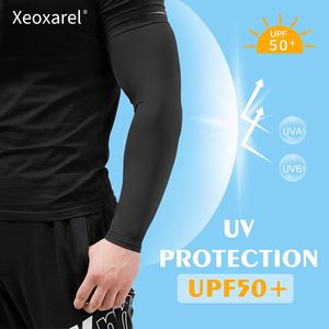 ปลอกแขน FOXA แบบยาว UPF50+ ป้องกันแสงแดด สำหรับผู้ชาย ผู้หญิง สีพื้น โพลีเอสเตอร์ สำหรับผู้ใหญ่ทุกเพศ - Product Image 5