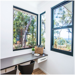 Ventanas y puertas corredizas de aluminio a prueba de huracanes de diseño moderno <span class=keywords><strong>para</strong></span> hoteles Superficie terminada con materiales de PVC y vidrio - Product Image 3