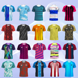 Completo <span class=keywords><strong>da</strong></span> Calcio con Stampa a Caldo, Maglia e <span class=keywords><strong>Pantaloncini</strong></span> Coordinati per Allenamento, Spedizione Globale - Product Image 2