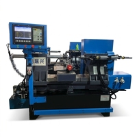 Lang Ruixing Automatische, gebruiksvriendelijke horizontale CNC-draaibank voor hobbygebruik, enkelvoudige spindel, lichtgewicht LX-400