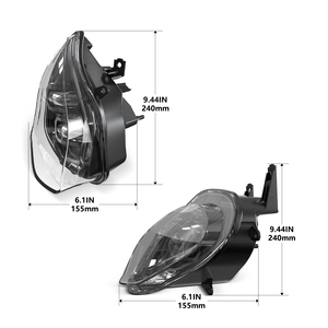 Faro Delantero para Motocicleta <span class=keywords><strong>S1000RR</strong></span> con Luz de Circulación Diurna LED, Homologado por Emark, para BMW <span class=keywords><strong>S1000RR</strong></span> 2015-2018 - Product Image 2