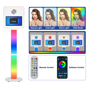 Giá tốt nhất 15.6 inch Selfie Photo Booth cho đám cưới Tương thích với <span class=keywords><strong>DSLR</strong></span> SLR máy ảnh Tính năng RGB ánh sáng đứng và máy in - Product Image 3