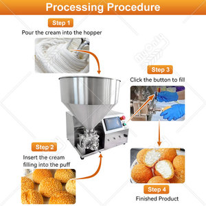 Inyector Manual de Crema para Repostería MY, Dosificador de Crema para Pasteles Ingleses, Mini Inyector de Chocolate para Donuts - Product Image 3