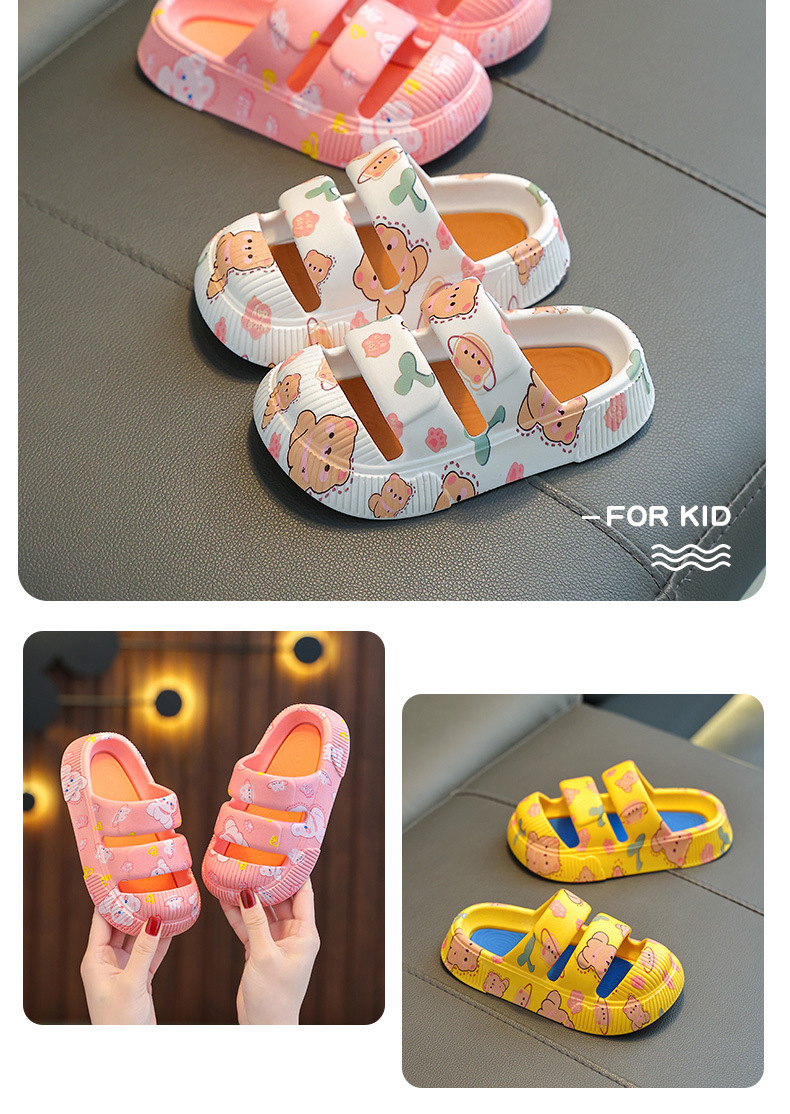 Children's Slippers Summer Boys and Girls Non-slip Kids Baby Indoor Girl Princess Sandals