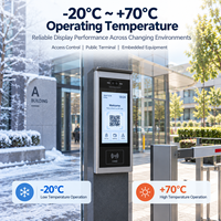 Module d'affichage LCD TFT portrait 10,1 pouces 800x1280 MIPI DSI 4 voies 40 broches JD9365DA-H3 1000 nits pour terminal de contrôle d'accès