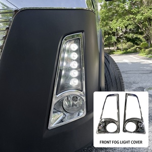 ชุดแต่งคุณภาพสูง ฝาครอบมือจับประตูรถยนต์ ฝาครอบไฟหน้า ชุดแต่งตัวถังรถยนต์ สำหรับรถยนต์โตโยต้า ไฮเอซ - Product Image 6