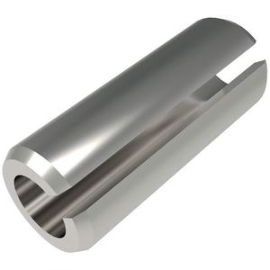 สล็อตพินสแตนเลส 304 แบบกำหนดเองด้วยเครื่อง CNC เกลียว 10-32 ยี่ห้อ ZC - Product Image 1
