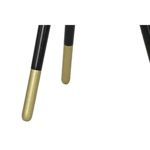 <b>SIDE</b> <b>TABLE</b> STEEL <b>MIRROR</b> 42.5X42.5X48 GOLD - Product Image 1