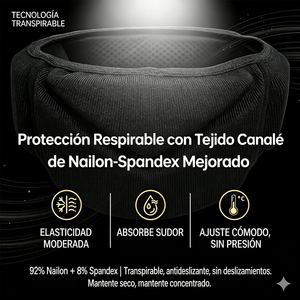 Diadema Protectora de Cabeza para Flag Football, Espuma EVA, Cinta para la Cabeza Anti-Impactos, Ligera, Transpirable, para Entrenamiento de Rugby - Product Image 3