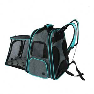 กระเป๋าใส่สัตว์เลี้ยงที่มีล้อถอดออกได้กระเป๋าใส่สัตว์เลี้ยงแบบนุ่มพับได้ที่สายการบินอนุมัติ - Product Image 6