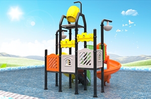 New Design Outdoor Kids <strong>Pool</strong> Water <strong>Plastic</strong> <strong>Slide</strong> Playground for Water Park Equipment - Product Image 2