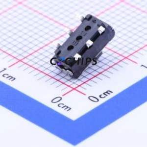 SSSS213202 Slide Switch SMD Switch Single Pole Double Throw Rectangle Pin Header SMD Tab 5.5mm - Product Image 2