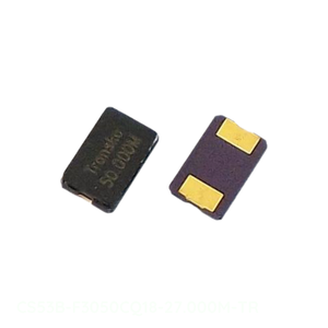 Ủy quyền nhà phân phối 2-<span class=keywords><strong>smd</strong></span> không có chì CS53B-F3050CQ18-27.000M-TR <span class=keywords><strong>27MHz</strong></span> tinh thể 5.0x3.2 mét 2pad tinh thể - Product Image 1