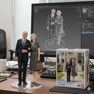 Stampa 3D di Persone Reali Mini Me Servizio Online Rapido Statuette in Resina Stampate in 3D 12 15 18 Cm Colore Personalizzato Bambola Ritratto - Product Image 4