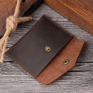 Funda de cuero auténtico con logo personalizado, funda de herramientas con logo personalizado, para cuchillo de bolsillo - Product Image 2