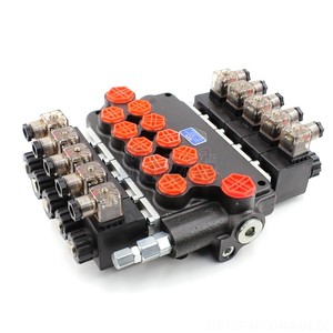 วาล์วโซลินอยด์ควบคุมทิศทาง P80 80 ลิตร/นาที 200 บาร์ เกลียวใน G1/2 แบบหกทาง สำหรับเครื่องจักรก่อสร้าง - Product Image 5
