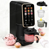 Machine à Glace Mini Multifonctionnelle à Écran Couleur Numérique, 12 Préréglages, pour Jus Glacés et Desserts DIY – Vente Flash Transfrontalière
