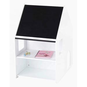 Combinación de estantería blanca moderna para niños y Escritorio de aprendizaje Gabinete de madera de nuevo diseño en forma de <span class=keywords><strong>casita</strong></span> para uso escolar y en el parque - Product Image 3