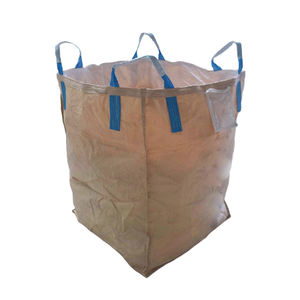 Sac en plastique PP durable EGP, <span class=keywords><strong>grand</strong></span> sac en vrac avec fond plat et boucle d'angle croisée pour le stockage du ciment et <span class=keywords><strong>la</strong></span> construction - Product Image 2