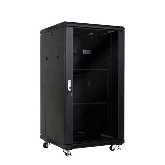 MT-6001 High Quality 19" 22U Floor Network Cabinet Floor Standing Server Rack