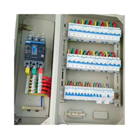 Armoire de distribution électrique en acier personnalisée avec panneau de commande de réacteur, barre omnibus et disjoncteur MCCB, pour économie d'énergie