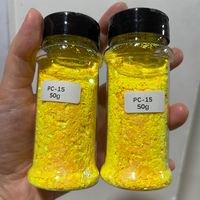 Pot de paillettes épaisses de 2 oz pour l'artisanat et le bricolage