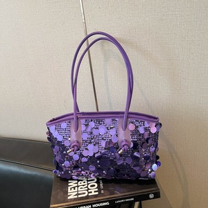 Advanced Texture <b>Bag</b> Women's Fashion Sequin <b>Bag</b> Western Style <b>Crossbody</b> <b>Bag</b> Women's Single Shoulder Armpit <b>Bag</b> - Product Image 5