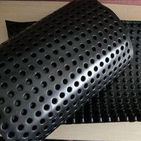 Nouveau design de toit en plastique de vidange de jardin panneau de drainage à circulation verticale rapide cellule de vidange