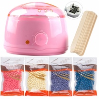 Vente en gros chauffe-cire doux professionnel électrique chauffant machine épilation perles de cire kit d'épilation pot unique