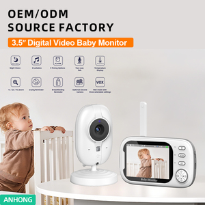 Monitor para Bebés Anicebb con Comunicación Bidireccional, Detección <span class=keywords><strong>de</strong></span> Movimiento, Visión <span class=keywords><strong>Nocturna</strong></span>, Canciones <span class=keywords><strong>de</strong></span> Cuna, Pantalla HD <span class=keywords><strong>de</strong></span> 3.5 Pulgadas y 720P, 2.4G - Product Image 4
