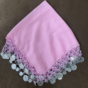 Uncinetto colorato paillettes sciarpa quadrata fazzoletto da sposa <span class=keywords><strong>Assyrian</strong></span> Yalikhta - Product Image 4