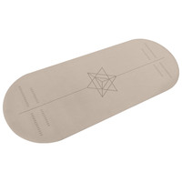 Yogamatte – Naturkautschuk PU, 5 mm, 183 cm, rechteckig, verschleißfest, rutschfest, schweißabsorbierend, Fitness-/Sportmatte