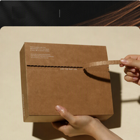Boîtes en carton, boîte cadeau, taille personnalisée, boîte d'expédition postale écologique en carton ondulé, doublure en mousse, impression couleur pour commande d'essai