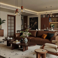 Muebles para el Hogar de Estilo Moderno al por Mayor, Personalización Integral de la Casa, Juego de Muebles a Medida Directo de Fábrica