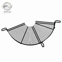 Grille de protection de ventilateur en fil d'acier inoxydable soudé OEM ODM avec forme résistante à la corrosion et pliable pour système de ventilation